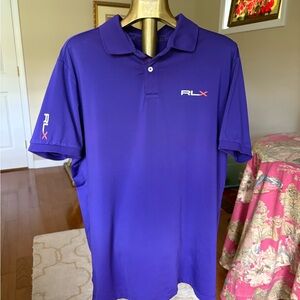 Ralph Lauren RLX Purple Polo Shirt